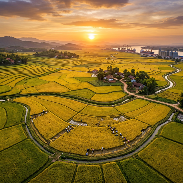 Indian Non-Basmati Rice Field Sourcing